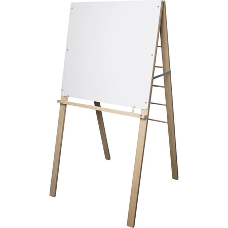 Flipside Big Book Easel: 24x24 White Surface - Assembly Required - Art Stations