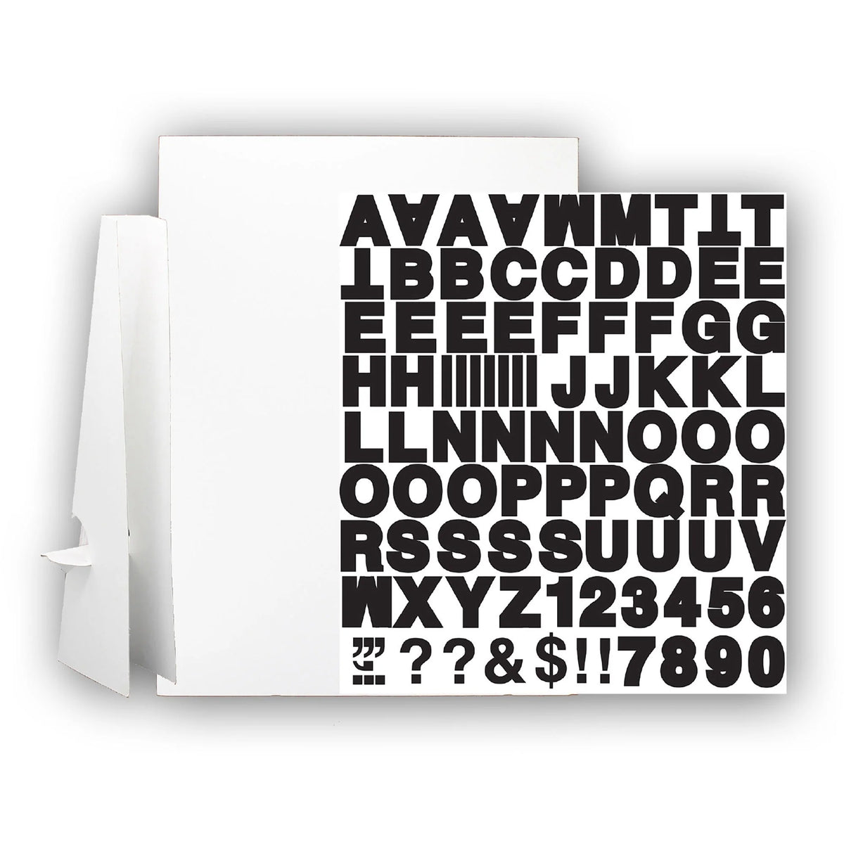 Flipside Corrugated Project Sheet Sign Kit - 5 Pack: Create Professional Signs - Boards