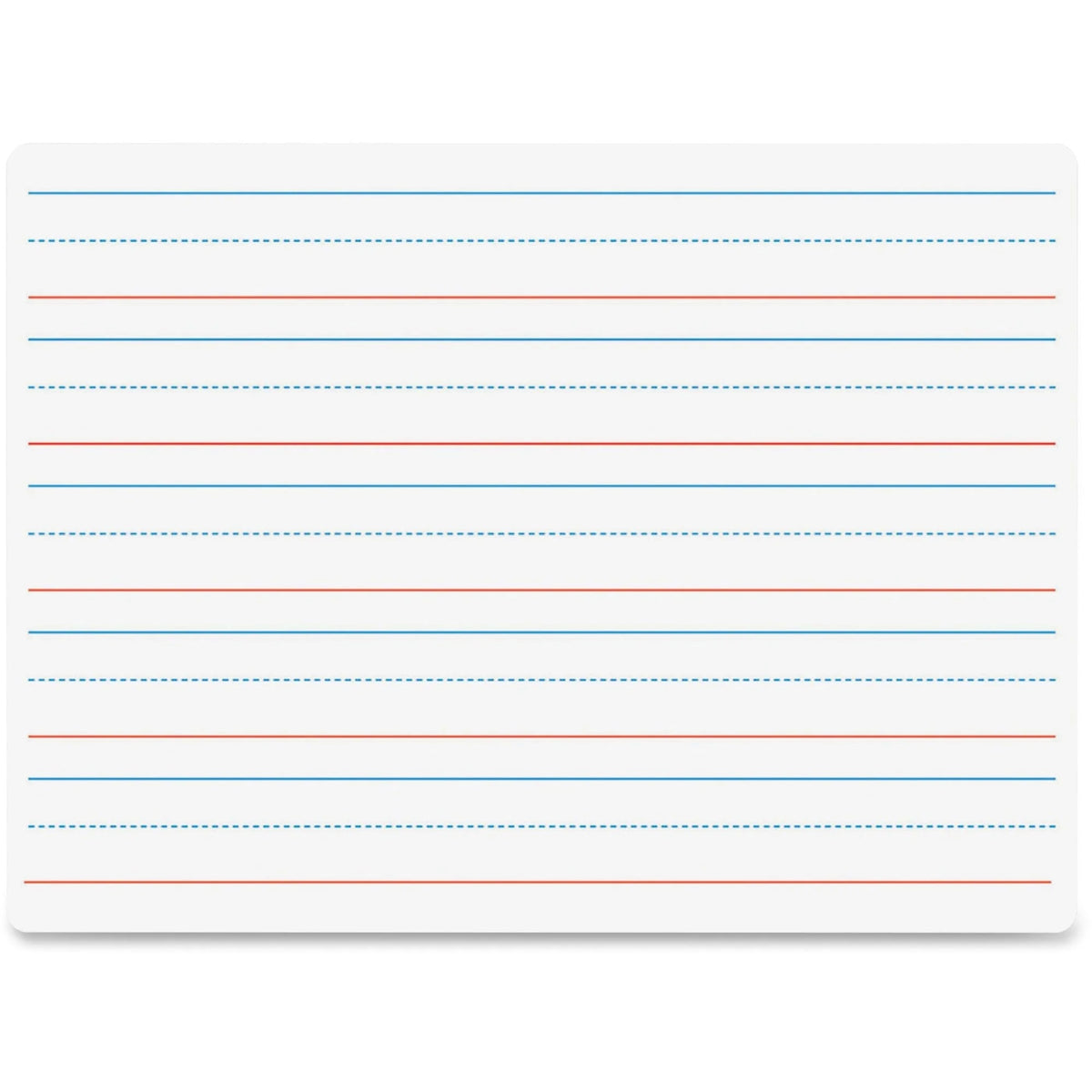 Flipside Double-sided Dry Erase Board - Versatile 9x12’’ White Rectangle - 1 Each - Learning Boards & Supplies