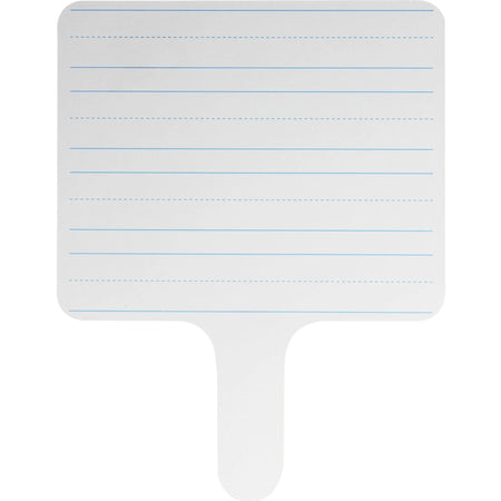 Flipside Dry Erase Paddle Class Pack - 24 Paddles White Surface - Learning Boards & Supplies