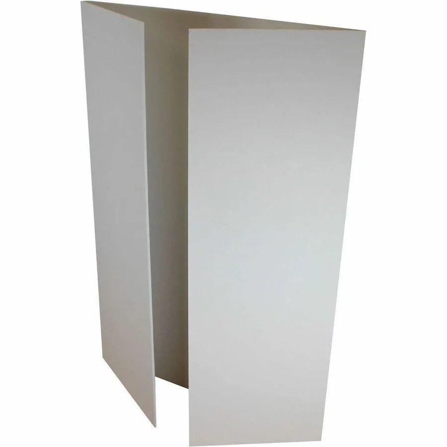 Flipside Foam Project Display Boards - 36x48 - Bright White Surface - 10 Pack