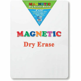 Flipside Magnetic Dry Erase Board: 9x12’’ White Rectangle - Surface - Learning Boards & Supplies