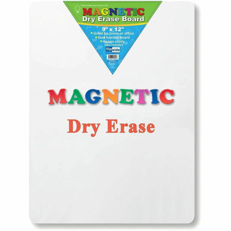 Flipside Magnetic Dry Erase Board: 9x12’’ White Rectangle - Surface - Learning Boards & Supplies