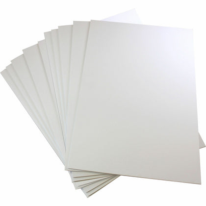 Flipside Pre-Cut Foam Boards: 40x32x0.19 Bright White Polystyrene - Smooth Lightweight Rigid - 25 Pack - Project Boards