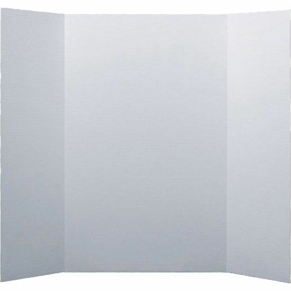 Flipside Project Display Boards - 15x20 - Bright White Corrugated Fiberboard - Durable & Lightweight - 24 Pack