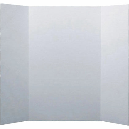 Flipside Project Display Boards - 15x20 - Bright White Corrugated Fiberboard - Durable & Lightweight - 24 Pack