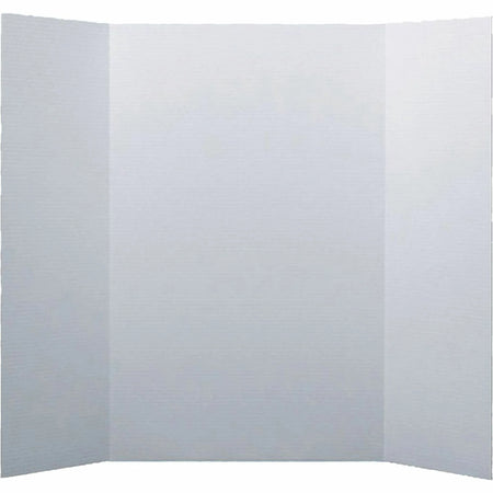 Flipside Project Display Boards - 15x20 - Bright White Corrugated Fiberboard - Durable & Lightweight - 24 Pack
