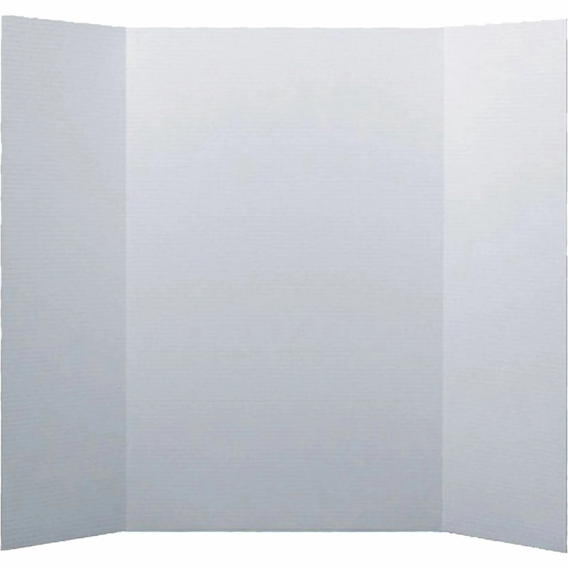 Flipside Project Display Boards - 15x20 - Bright White Corrugated Fiberboard - Durable & Lightweight - 24 Pack