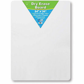 Flipside Unframed Dry Erase Board - 24x36’’ White Surface - Rectangle - Learning Boards & Supplies