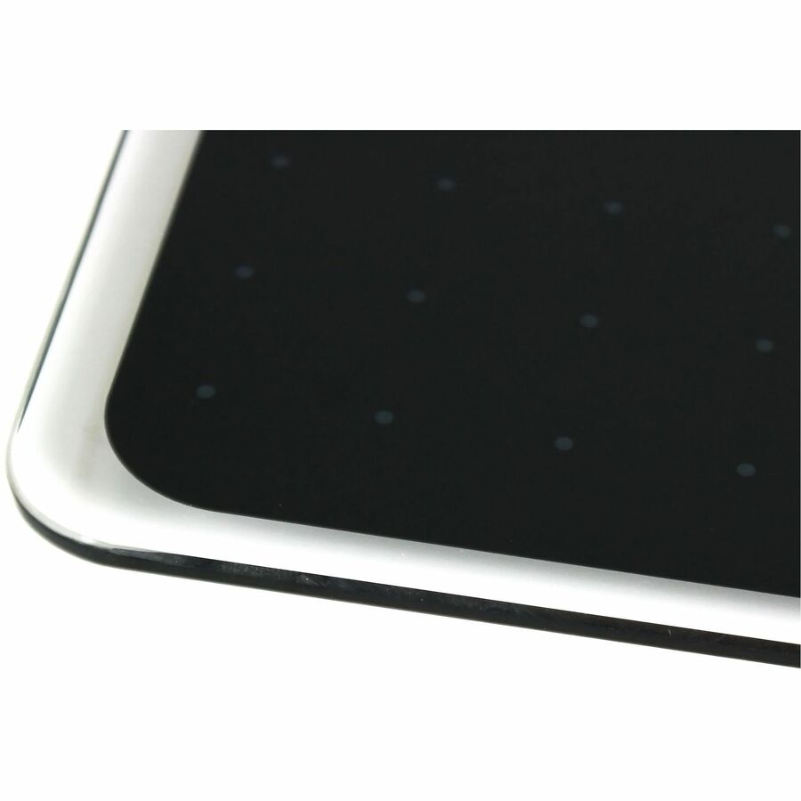 Floortex Viztex® Glacier Black Multi-Purpose Grid Glass Dry-Erase Board 17" x 23" - Alternate-Image6