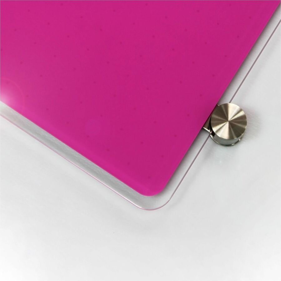 Floortex Viztex® Glacier Violet Multi-Purpose Grid Glass Dry-Erase Board 24" x 36" - Alternate-Image6