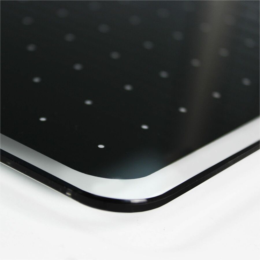 Floortex Viztex® Glacier White & Black Plan & Grid Glass Dry-Erase Board - 17" x 23" - Alternate-Image2