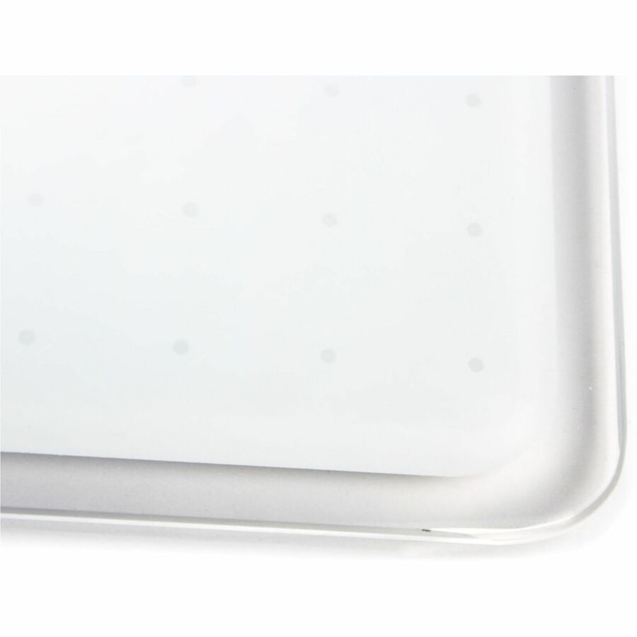 Floortex Viztex® Glacier White Multi-Purpose Grid Glass Dry-Erase Board 17" x 23" - Alternate-Image4