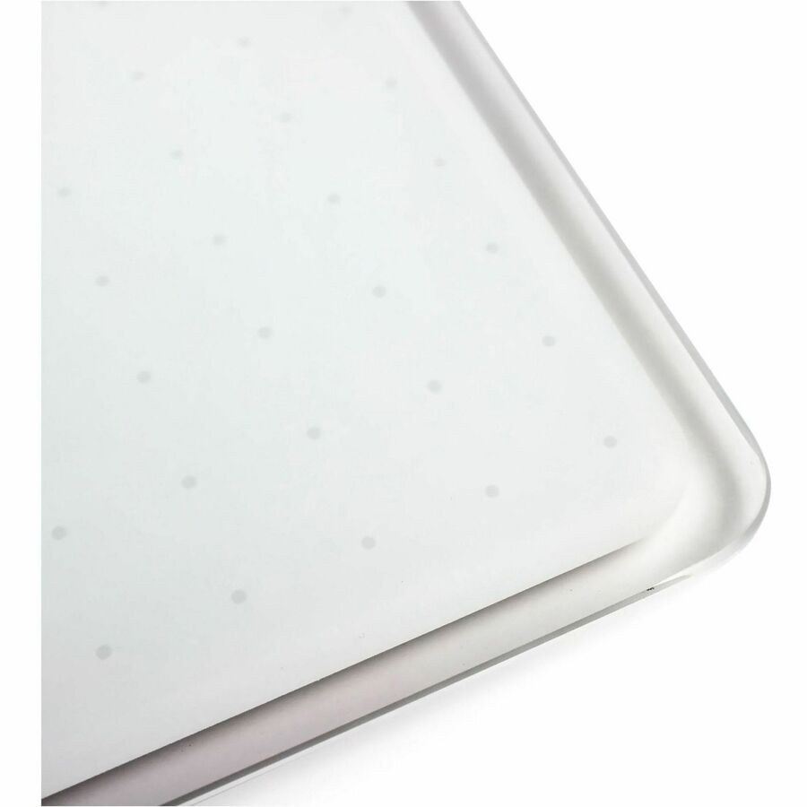 Floortex Viztex® Glacier White Multi-Purpose Grid Glass Dry-Erase Board 17" x 23" - Alternate-Image2
