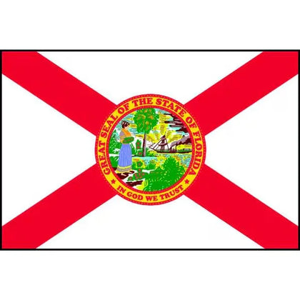 Florida State Flag 3’ x 5’ nylon 2 pack