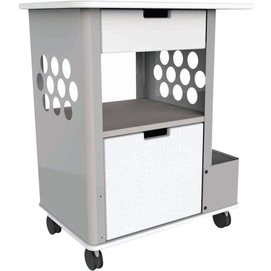 Focal Rolling Storage Cart - Right