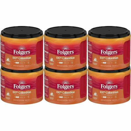 Folgers® 100% Colombian Medium Ground Coffee - 22.6 oz Canister