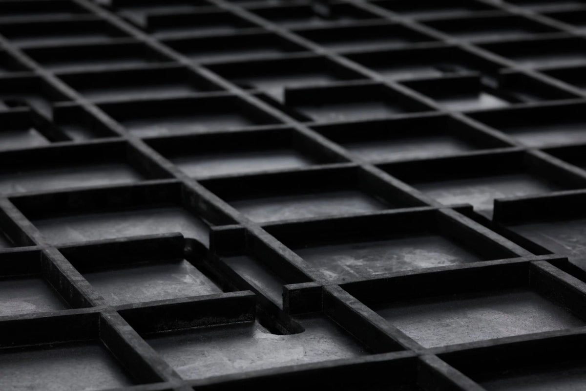 Free Flow Comfort All Rubber Mat-Black - Black / 3’x4’ - Floor Mats