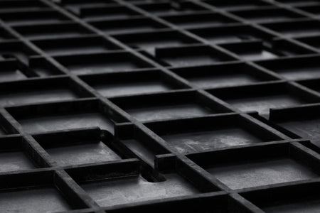 Free Flow Comfort All Rubber Mat-Black - Black / 3’x4’ - Floor Mats