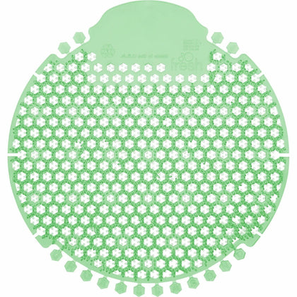 Fresh Products Wave 360 Urinal Screens: 60-Day Lasting Odor Control - Green - Screens / Mats