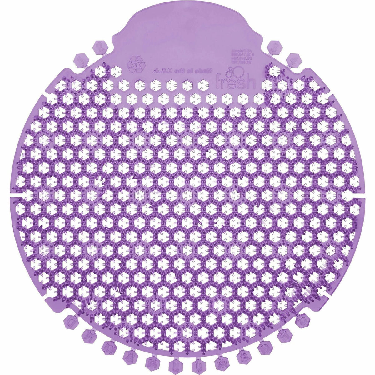 Fresh Products Wave 360 Urinal Screens: 60-Day Lasting Odor Control - Purple - Screens / Mats