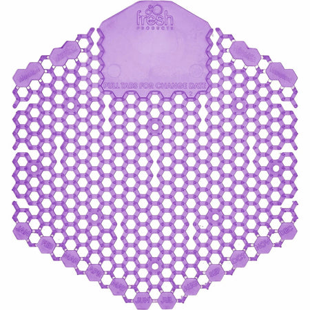 Fresh Products Wave 3D Urinal Screen: 30-Day Lasting Odor Control - Purple - Screens / Mats