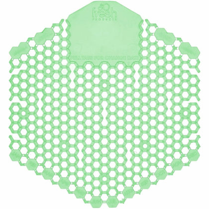 Fresh Products Wave 3D Urinal Screen: 30-Day Lasting Odor Control - Green - Screens / Mats