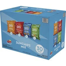 Frito-Lay Sun Chips Variety Pack: Mixed Flavors - 30 Bags 1.50 oz - Snacks