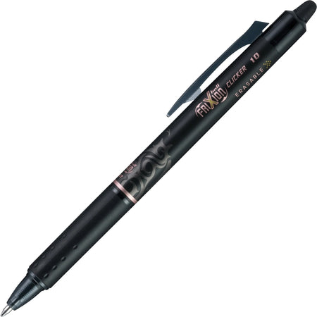 FriXion Ball Clicker Gel Pen - 1.0mm Bold Point - Erasable Black Ink - Pens