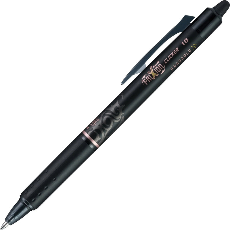 FriXion Ball Clicker Gel Pen - 1.0mm Bold Point - Erasable Black Ink - Pens