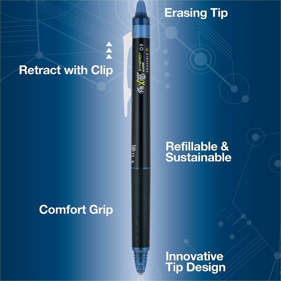 FriXion Synergy Clicker Erasable Gel Pen - Alternate-Image1