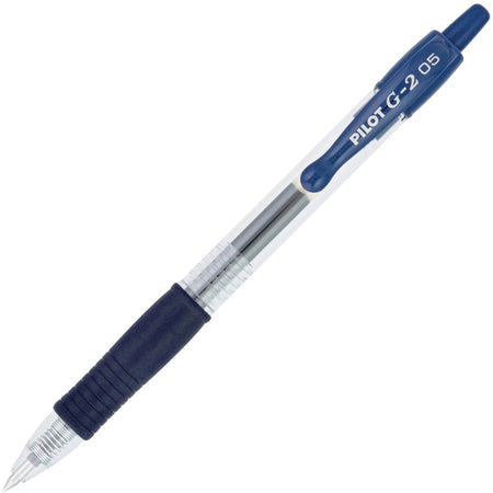 G2 0.5mm Gel Pen: Fine Point Retractable Gel-Based Pens - 1 Dozen