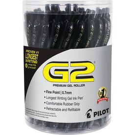 G2 Retractable Gel Ink Pens: Fine Point Refillable 36-Pack - Pens