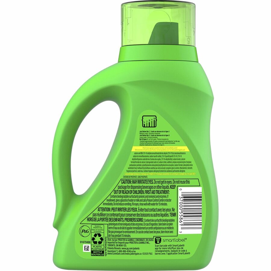 Gain Detergent With Aroma Boost - Rear