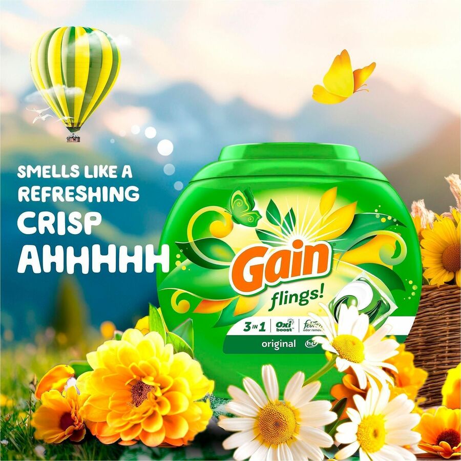 Gain Flings Detergent Pacs - Alternate-Image2