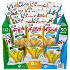 Garden Veggie Snack Box: Low Fat Cholesterol-free - Cheddar Cheese Sea Salt Zesty Ranch - Snacks