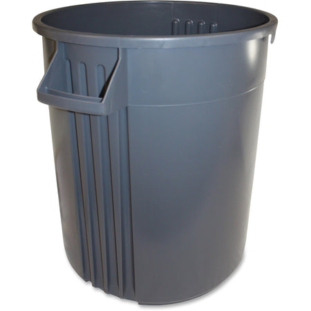 Gator Plus 32-Gallon Vented Container: Crush Resistant Round Bin - Waste Containers & Lids