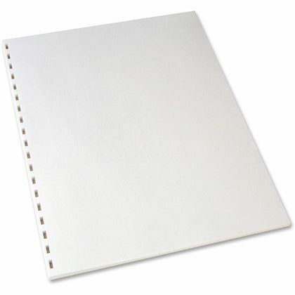 GBC CombBind 19-Hole Pre-Punched Paper: White 96 Brightness Letter Size 20 lb - 500 Sheets - Specialty Paper