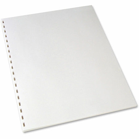 GBC CombBind 19-Hole Pre-Punched Paper: White 96 Brightness Letter Size 20 lb - 500 Sheets - Specialty Paper