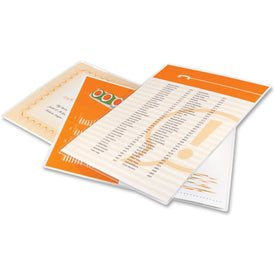 GBC Economy Thermal Laminating Pouches - Glossy Clear 3 mil - 200/Box - Supplies