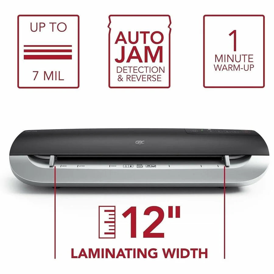 GBC Fusion 3100L Laminator: 12’’ Pouch 7 mil Thickness - Laminators