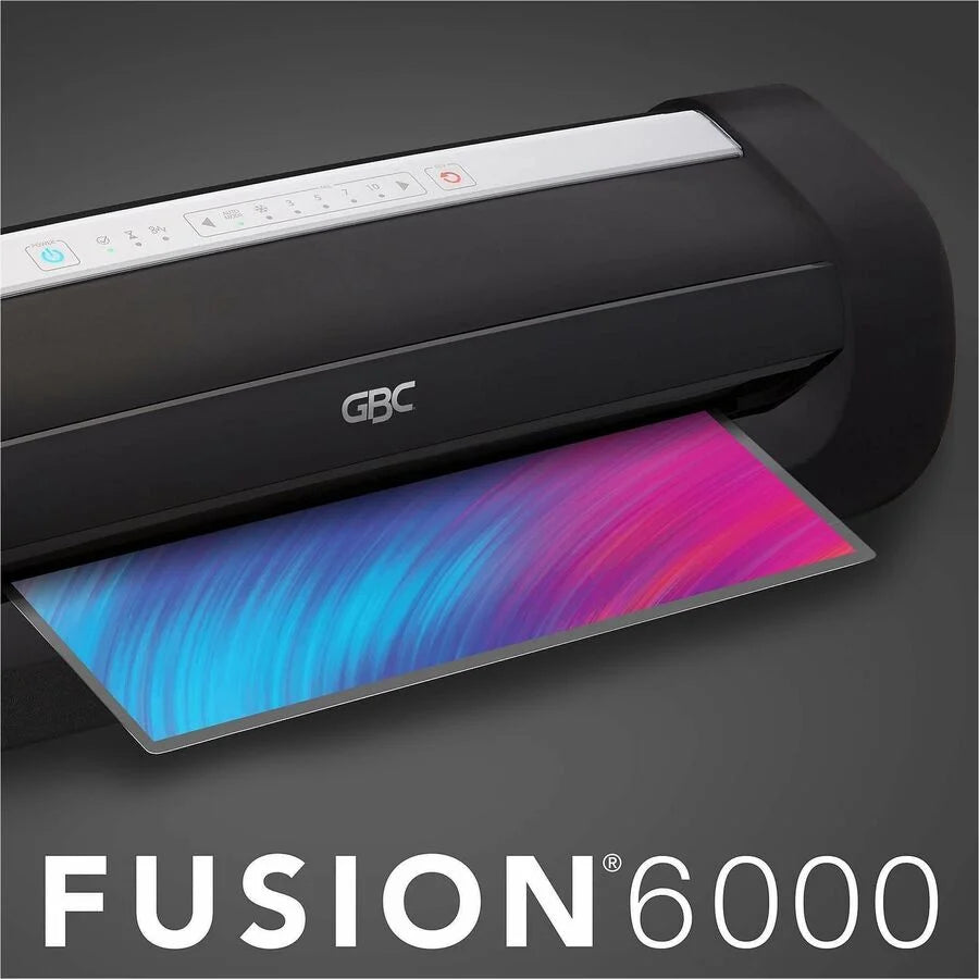 GBC Fusion 6000L Laminator: 12’’ Pouch 5 mil Thickness Auto Reverse - Laminators
