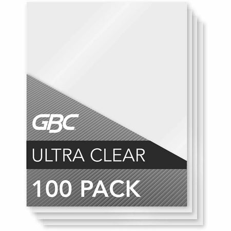 GBC HeatSeal UltraClear Legal Laminating Pouches - 3 mil Glossy Finish - 100 Pack - Supplies