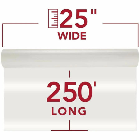 GBC NAP I Standard Laminating Roll Film: 25’’ x 250 ft 3 mil - Clear - 2/Box - Supplies