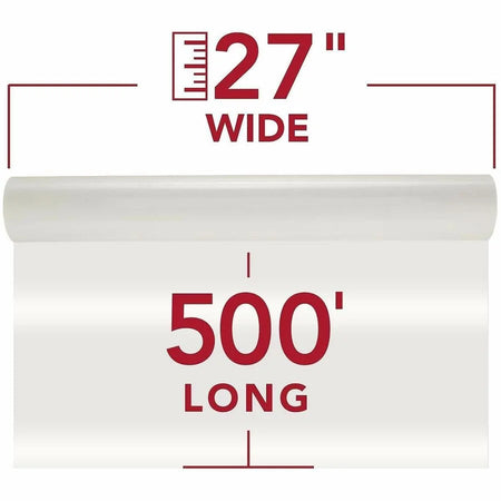 GBC Standard Laminating Roll Film: 27’’ x 500 ft 1.50 mil - Clear - 2/Box - Supplies