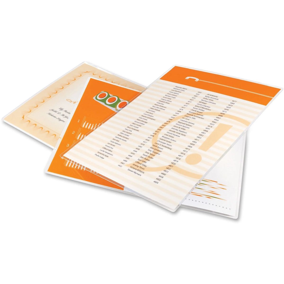 GBC UltraClear Thermal Laminating Pouches - Glossy 5 mil - Letter Size - 100/Box - Supplies