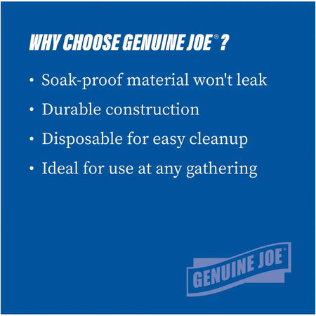 Genuine Joe 12 oz Paper Bowls - Convenient Disposable