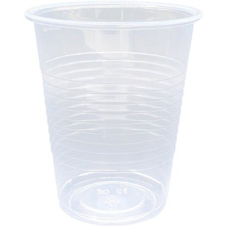 Genuine Joe 12 oz Transparent Beverage Cups - fl - Clear - Plastic - Cold Drink - 100/Pack - 10 / Carton