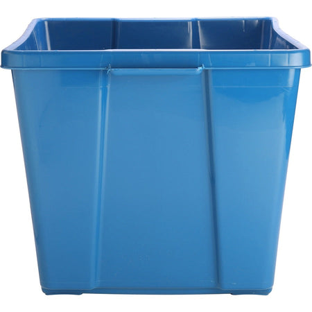Genuine Joe 14-Gallon Recycling Bin - Left