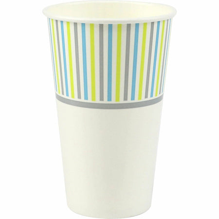 Genuine Joe 16 oz Cold Cups - fl - White - Paper - Beverage - 50/Pack - 20 / Carton